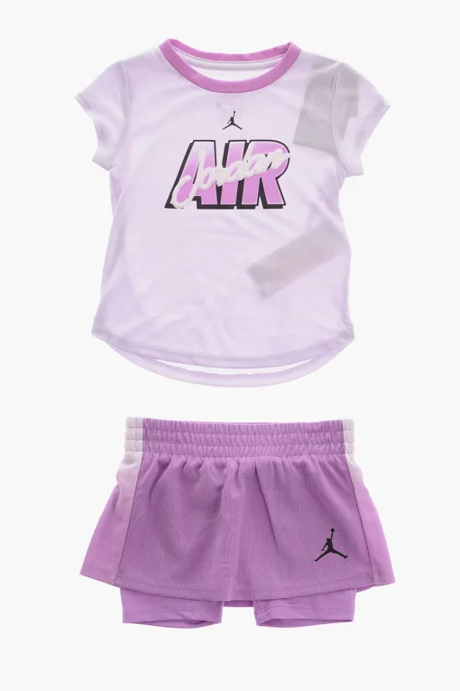 Outlet AIR JORDAN Set T-Shirt e Pantagonna con Logo Stampato Abbigliamento
