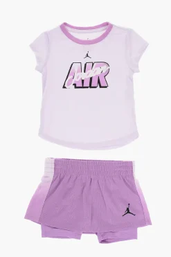 Outlet AIR JORDAN Set T-Shirt e Pantagonna con Logo Stampato Abbigliamento