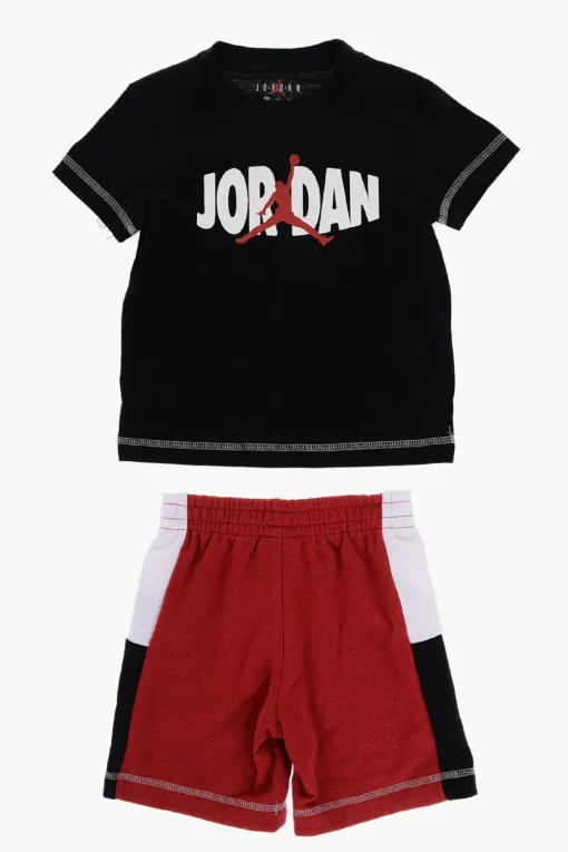 AIR JORDAN Set T-Shirt e Shorts con Logo Stampato>Nike KIDS Outlet