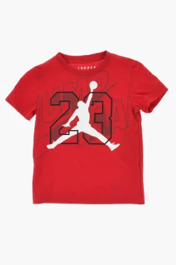 Clearance AIR JORDAN Set T-Shirt Girocollo e Shorts con Logo Stampato Bambino Abbigliamento