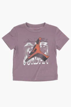 Online AIR JORDAN Set T-Shirt Girocollo e Shorts con Logo Stampato Bambino Abbigliamento