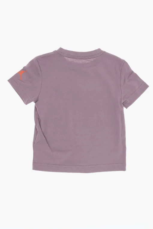 Online AIR JORDAN Set T-Shirt Girocollo e Shorts con Logo Stampato Bambino Abbigliamento