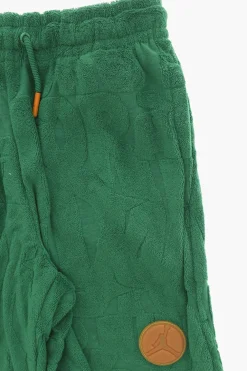 New AIR JORDAN Shorts in Spugna di Cotone in Tinta Unita a 3 Tasche Bambino Abbigliamento