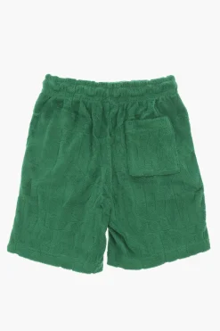New AIR JORDAN Shorts in Spugna di Cotone in Tinta Unita a 3 Tasche Bambino Abbigliamento