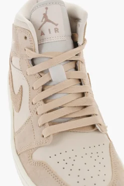 New AIR JORDAN Sneakers Alte In Pelle e Suede con Logo Donna Sneaker