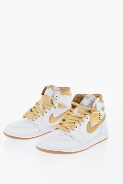 AIR JORDAN Sneakers Alte 1 RETRO HI OG in Pelle Bicolore>Nike Fashion