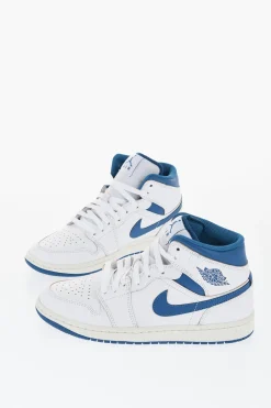 Best AIR JORDAN Sneakers Alte 1 MID SE in Pelle Bicolore Uomo Sneaker