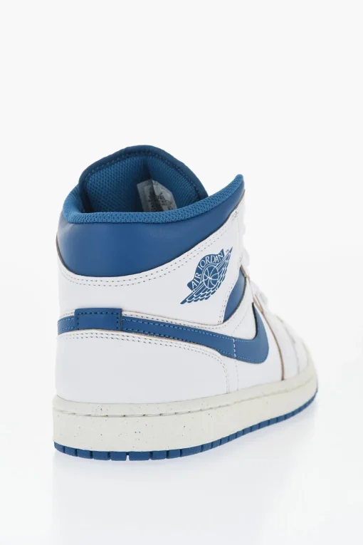 Best AIR JORDAN Sneakers Alte 1 MID SE in Pelle Bicolore Uomo Sneaker