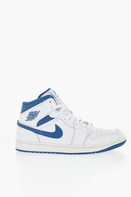 Best AIR JORDAN Sneakers Alte 1 MID SE in Pelle Bicolore Uomo Sneaker