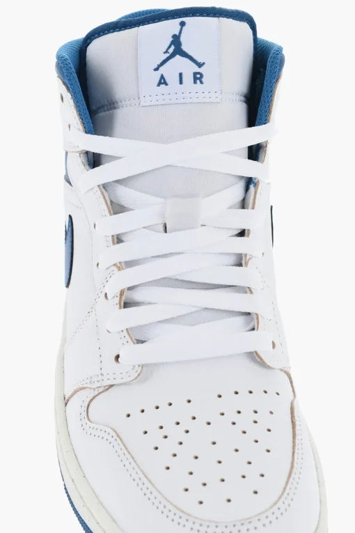 Best AIR JORDAN Sneakers Alte 1 MID SE in Pelle Bicolore Uomo Sneaker