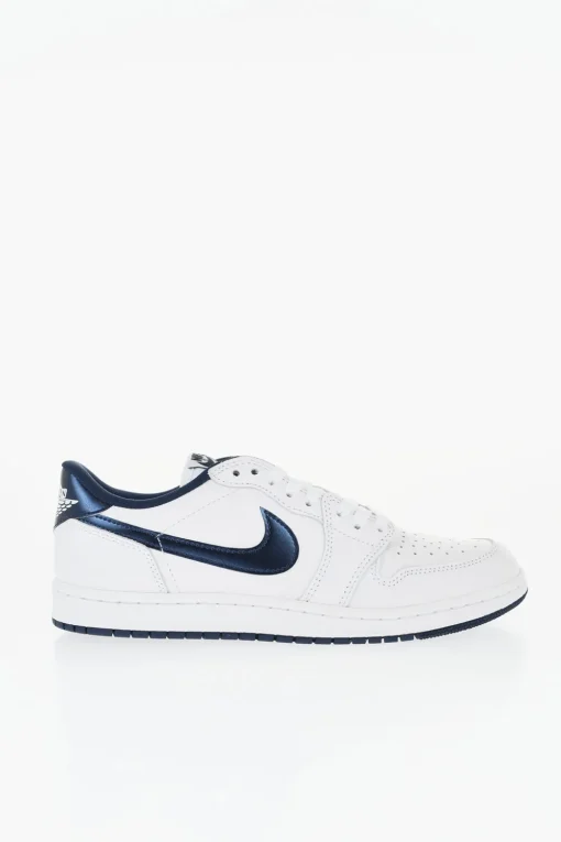 Outlet AIR JORDAN Sneakers Basse in Pelle con Dettagli a Contrasto Uomo Sneaker