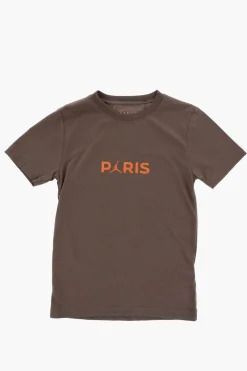 AIR JORDAN T-shirt Girocollo WORDMARK in Tinta Unita con Stampe>Nike KIDS Fashion