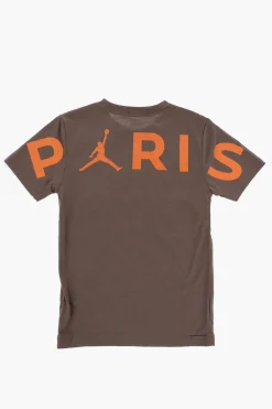 AIR JORDAN T-shirt Girocollo WORDMARK in Tinta Unita con Stampe></noscript>Nike KIDS Fashion