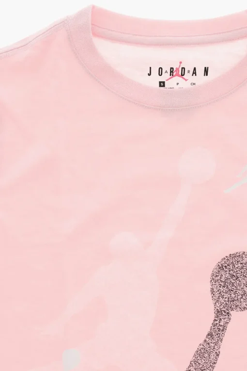 Outlet AIR JORDAN T-shirt Girocollo con Stampa Sfumata Bambino Abbigliamento