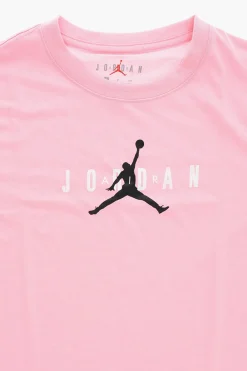 AIR JORDAN T-Shirt Girocollo con Logo Stampato>Nike KIDS Hot