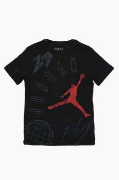 Clearance AIR JORDAN T-Shirt Girocollo Stampata Bambino Abbigliamento