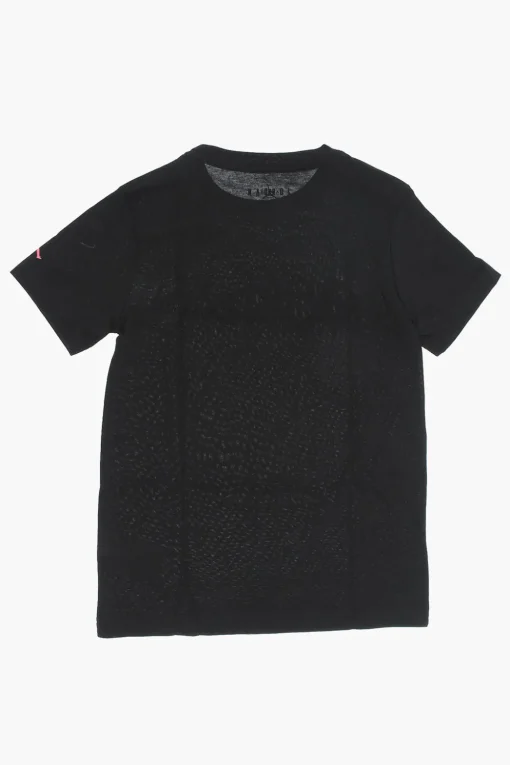 Best AIR JORDAN T-shirt Girocollo con Maxi Stampa Bambino Abbigliamento