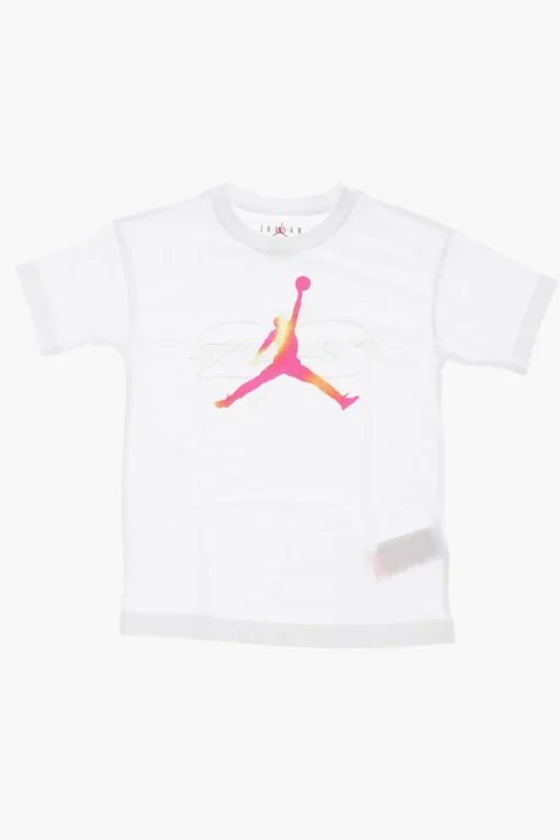 AIR JORDAN T-shirt Girocollo con Stampa Sfumata>Nike KIDS Discount