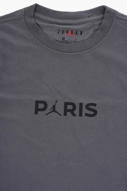 AIR JORDAN T-Shirt Girocollo PARIS in Tinta Unita>Nike KIDS Clearance