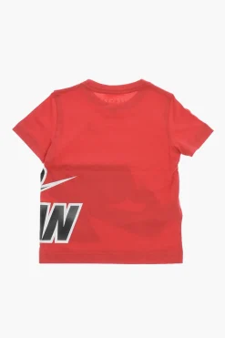 Best AIR JORDAN T-shirt Girocollo con Stampa Effetto Acid Wash Bambino Abbigliamento
