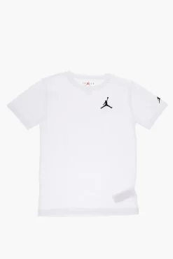 AIR JORDAN T-Shirt Girocollo con Ricamo Frontale>Nike KIDS Outlet