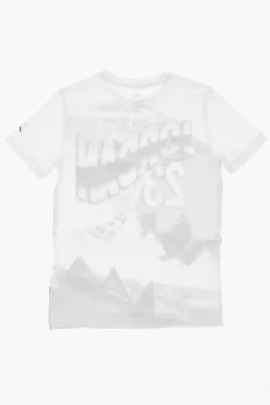 Online AIR JORDAN T-Shirt Girocollo WAVY MOTION JUMPMAN Stampata Bambino Abbigliamento