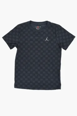 AIR JORDAN T-Shirt Girocollo con Logo All-Over>Nike KIDS Clearance
