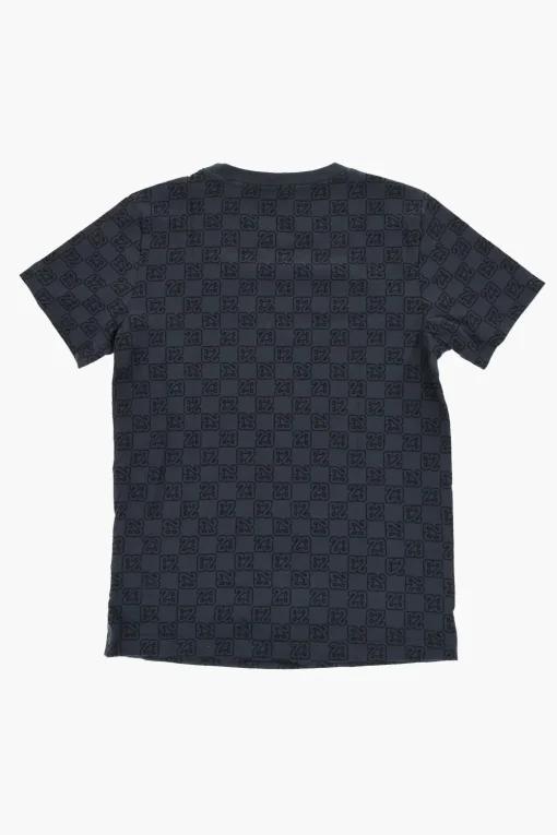 AIR JORDAN T-Shirt Girocollo con Logo All-Over>Nike KIDS Clearance