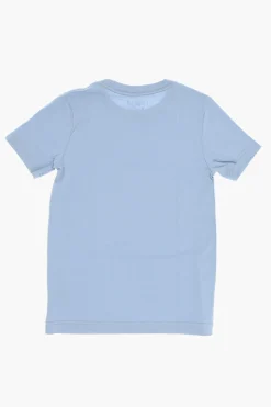 Hot AIR JORDAN T-Shirt Girocollo con Logo Ricamato Bambino Abbigliamento