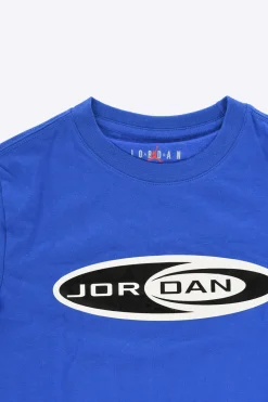 AIR JORDAN T-Shirt Girocollo in Tinta Unita con Logo Stampato>Nike KIDS Best