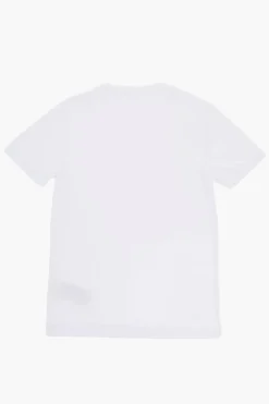 Fashion AIR JORDAN T-shirt Girocollo con Maxi Stampa Frontale Bambino Abbigliamento
