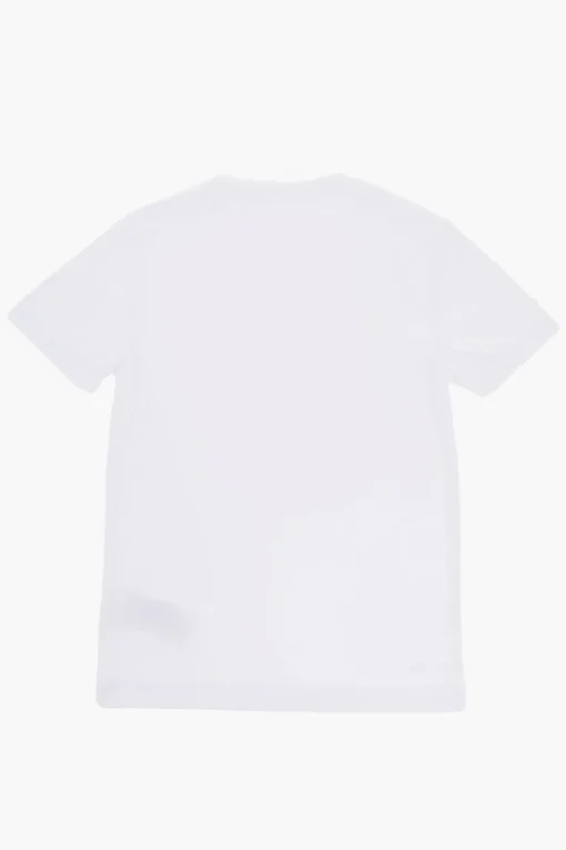 Fashion AIR JORDAN T-shirt Girocollo con Maxi Stampa Frontale Bambino Abbigliamento