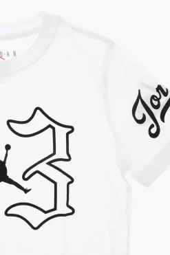Fashion AIR JORDAN T-shirt Girocollo con Maxi 23 A Contrato Bambino Abbigliamento