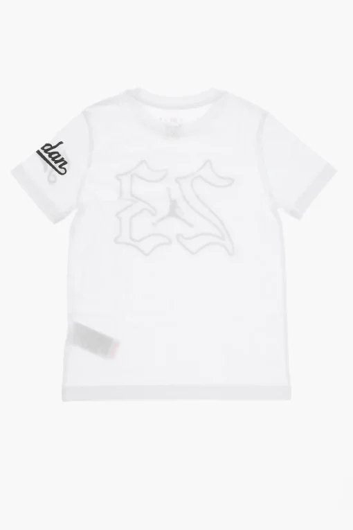 Fashion AIR JORDAN T-shirt Girocollo con Maxi 23 A Contrato Bambino Abbigliamento