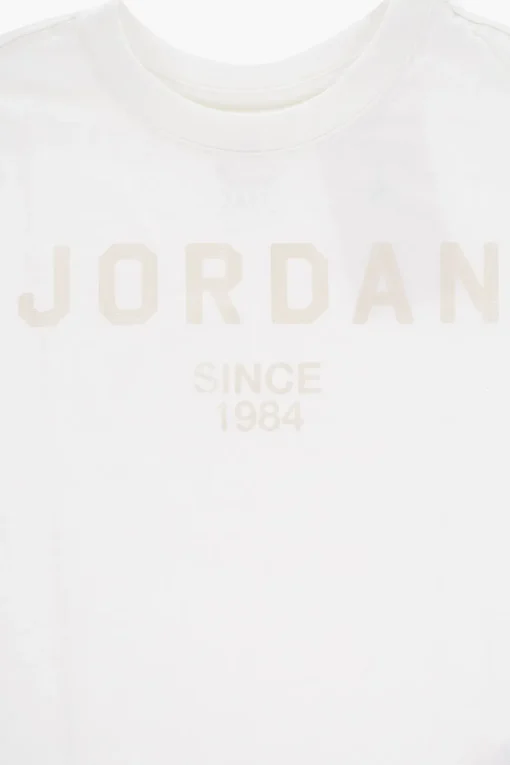 AIR JORDAN T-Shirt Girocollo con Logo Stampato>Nike KIDS Outlet