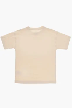 Outlet AIR JORDAN T-Shirt Girocollo in Tinta Unita con Logo Stampato Abbigliamento