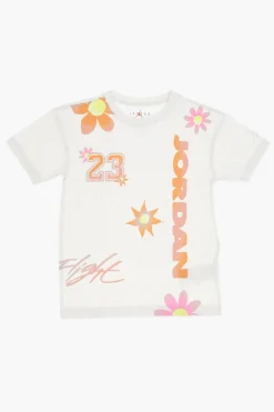 Fashion AIR JORDAN T-shirt Girocollo a Stampa Floreale Abbigliamento