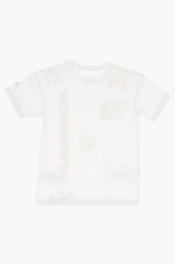 Fashion AIR JORDAN T-shirt Girocollo a Stampa Floreale Abbigliamento