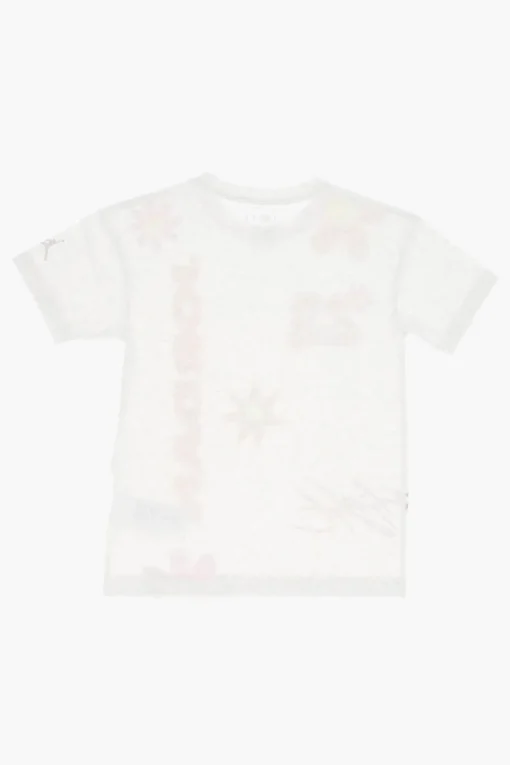 Fashion AIR JORDAN T-shirt Girocollo a Stampa Floreale Abbigliamento