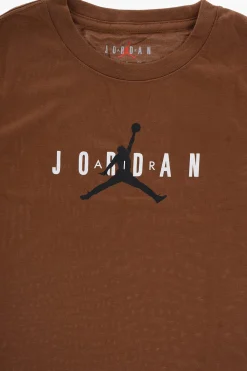 AIR JORDAN T-Shirt in Tinta Unita con Logo Stampato>Nike KIDS Sale