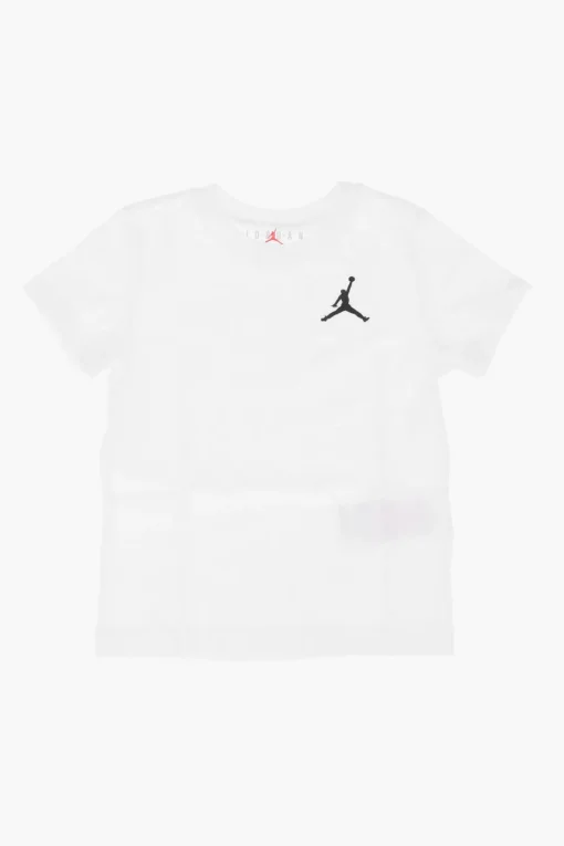 Sale AIR JORDAN T-shirt JUMPMAN girocollo in cotone Bambino Abbigliamento