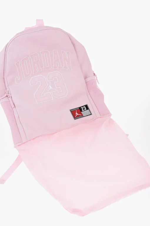 Hot AIR JORDAN Zaino in Tinta Unita con Logo Ricamato Donna Zaini|Zaini
