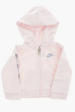 AIR Set Felpa con Cappuccio e Leggings con Banda Laterale Logata>Nike KIDS New