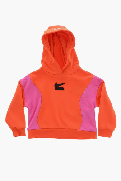 New AIR Set Felpa Hoodie e Leggings Bicolore Abbigliamento