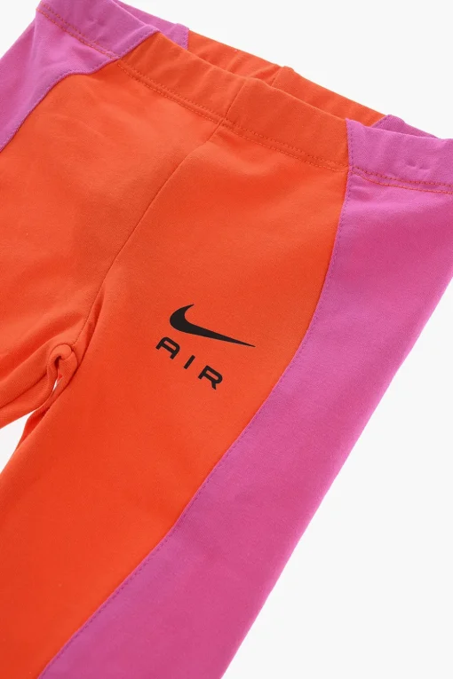 New AIR Set Felpa Hoodie e Leggings Bicolore Abbigliamento
