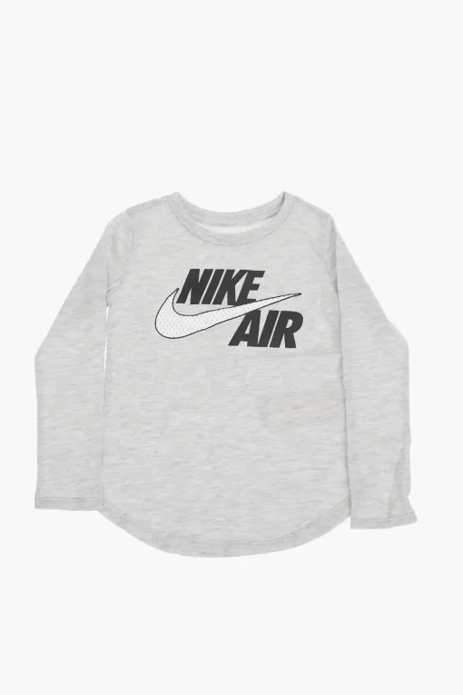 AIR t-shirt girocollo manica lunga con logo in rilievo>Nike KIDS Hot