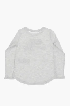 AIR t-shirt girocollo manica lunga con logo in rilievo></noscript>Nike KIDS Hot