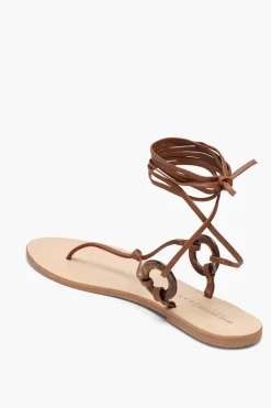 Clearance ALEX RIVIÈRE Sandali Lace-Up in Pelle con Dettaglio Donna Ballerine|Scarpe Basse