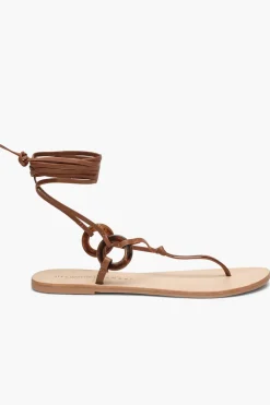 Clearance ALEX RIVIÈRE Sandali Lace-Up in Pelle con Dettaglio Donna Ballerine|Scarpe Basse