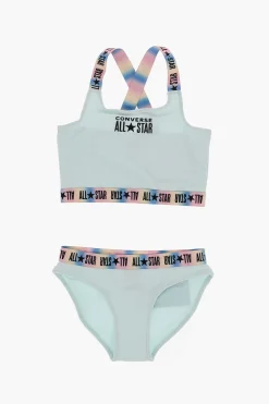 ALL STAR Bikini in Tinta unita con Banda Logata in Effetto Sfumato>Converse KIDS Sale